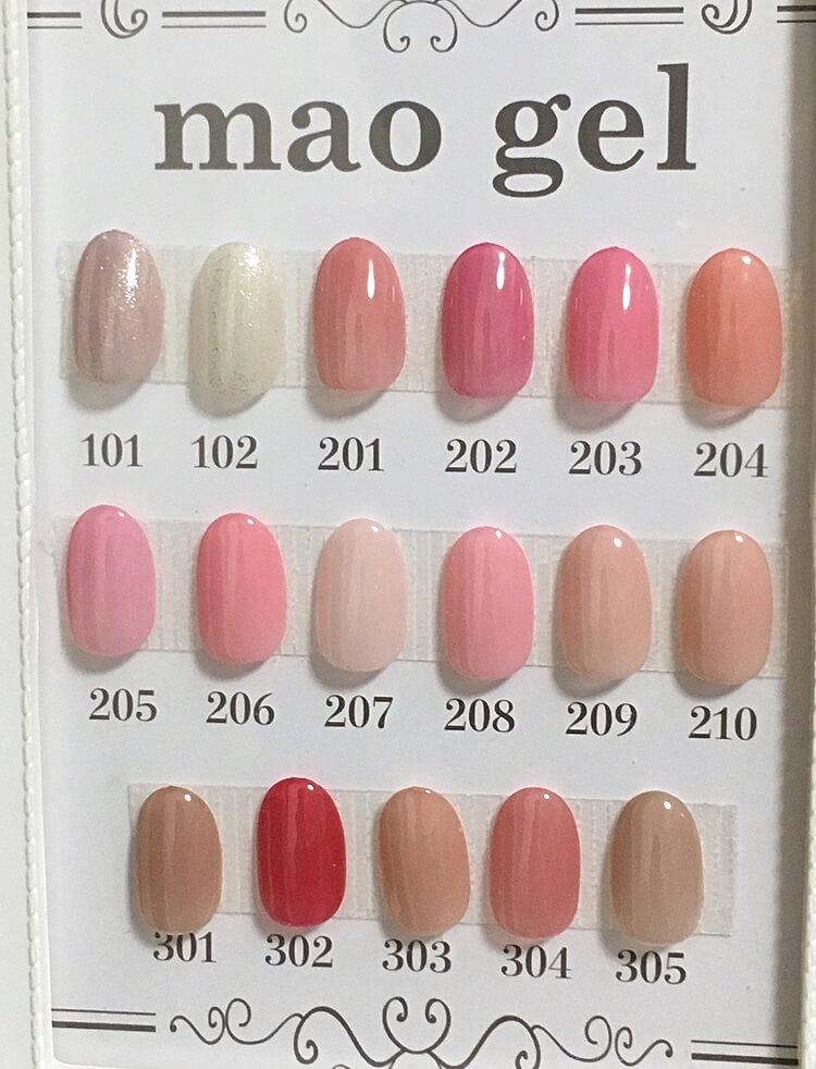 製品 Mao nail 寿司ライン　マオジェル　カラージェル カラージェル