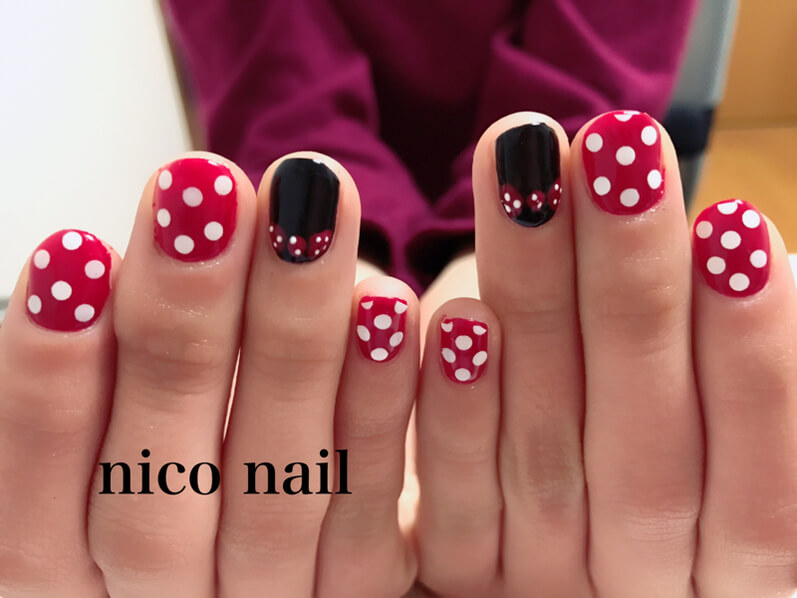 浜松市ニコネイルのディズニーネイル 浜松市ニコネイルのディズニーネイル